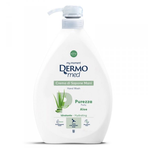 DERMOMED Mydło w płynie Purezza Aloe 1000 ml