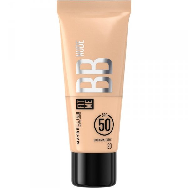 MAYBELLINE Fit Me Krem BB Nude SPF50 nr 20  30 ml