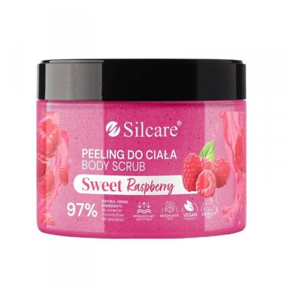 SILCARE Peeling do ciała malinowy Sweet Raspberry 350 ml