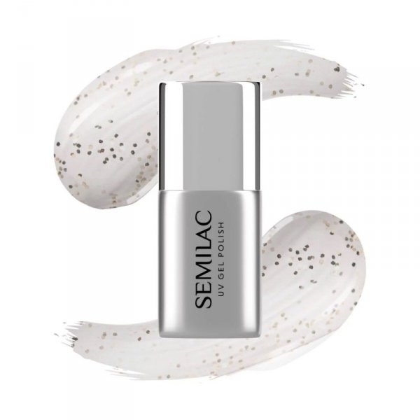 SEMILAC Top No Wipe Old Money Do Lakierów Hybrydowych T33 7 ml