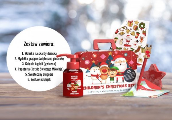 HISKIN Zestaw Świąteczny Children`s 6 szt.