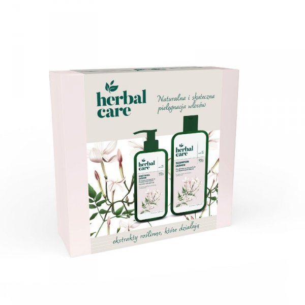 HERBAL CARE Zestaw prezentowy Jaśmin (Szampon do włosów 330ml + Odżywka do włosów 200ml)