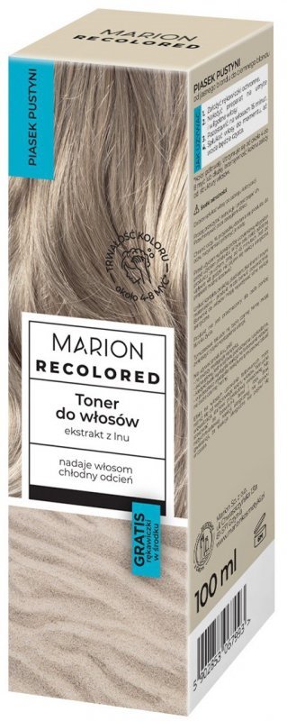MARION Recolored Toner do włosów Piasek Pustyni 100 ml