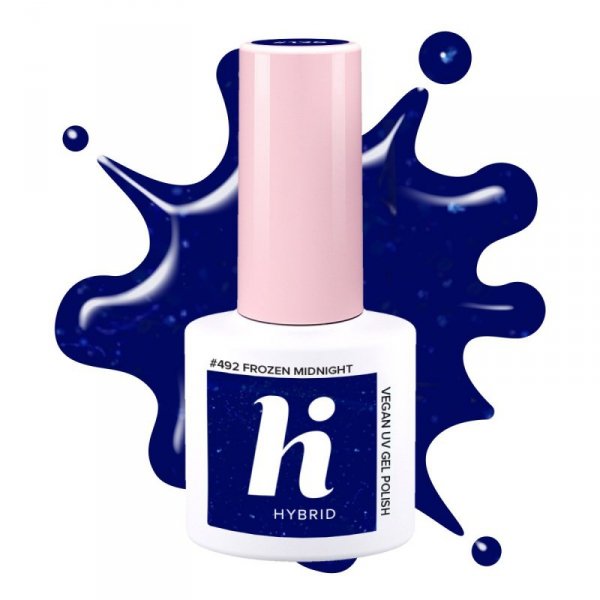 HI HYBRID Frosted Fairytale Lakier hybrydowy 492 Frozen Midnight 5 ml