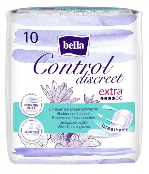 BELLA Control Discreet Extra Wkładki urologiczne 1 op. - 10 szt.