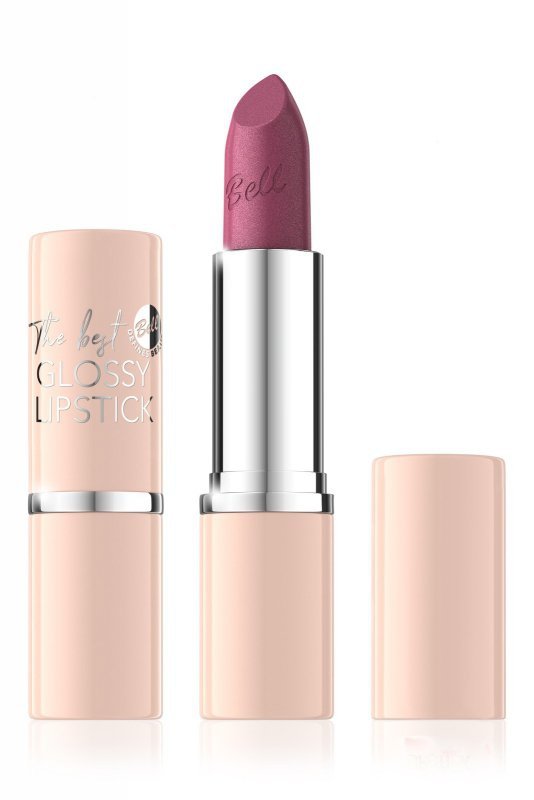 BELL The Best Glossy Lipstick Pomadka do ust połyskująca 03 Plum  3.7 g