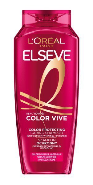 LOREAL ELSEVE Color Vive Szampon ochronny do włosów farbowanych 400ml