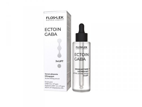 FLOSLEK Ectoin Gaba  Serum do twarzy aktywnie liftingujące 30 ml