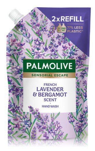 PALMOLIVE Sensorial Escape Mydło do rąk French Lavender & Bergamot 500 ml - zapas