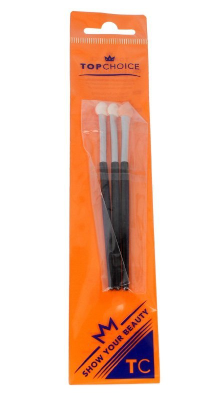 Top Choice Aplikatory do cieni (36347)  1op.-3szt