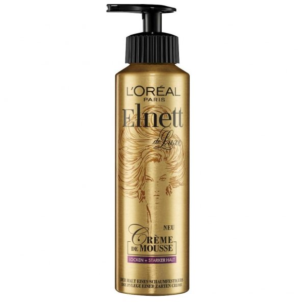 Pianka do Włosów L'Oreal Paris Elnett Cream Mousse Curls Strong Hold, 200ml