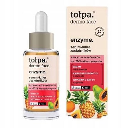 TOŁPA Dermo Face Enzyme Serum + killer zaskórników 30 ml