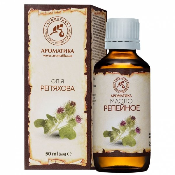Olej z Korzenia Łopianu (Łopianowy), 100% Naturalny, Aromatika, 50ml