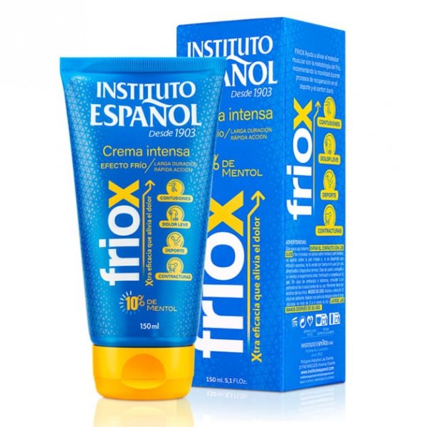 Krem łagodzący bóle mięśni 10% mentol INSTITUTO ESPANOL FRIOX, 150 ml