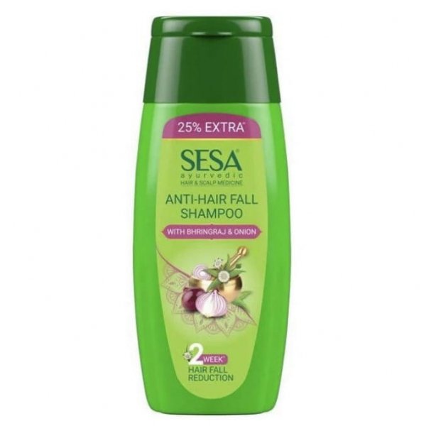 Szampon z Cebulą i Bhringaraj SESA Anti Hair-fall Shampoo, 200ml