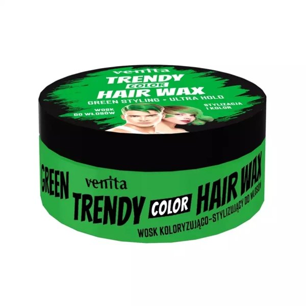VENITA Trendy Wosk do włosów Green 75 g