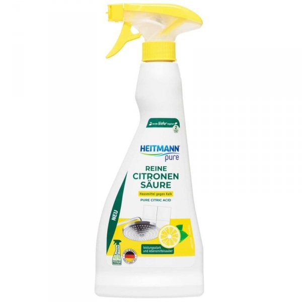 Czysty kwas cytrynowy spray, Heitmann Pure, 500 ml