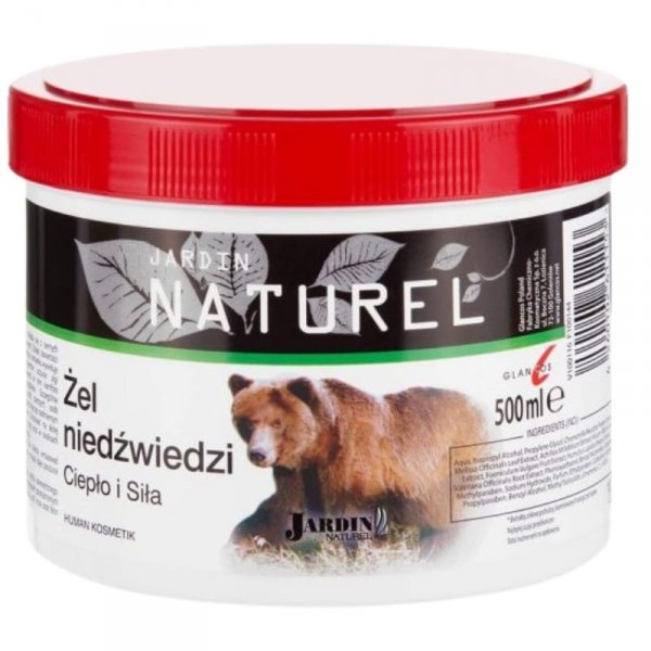 Żel na Stawy Niedźwiedzi Rozgrzewający, Jardin, 500 ml