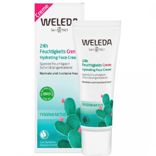 Nawilżający Krem do Twarzy z Opuncją, Weleda 30ml
