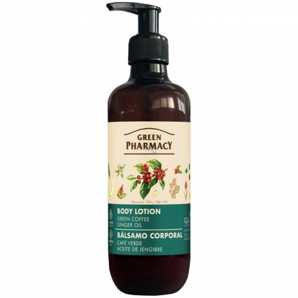 GREEN PHARMACY Multi Balsam do ciala Zielona kawa i Olejek imbirowy 400 ml