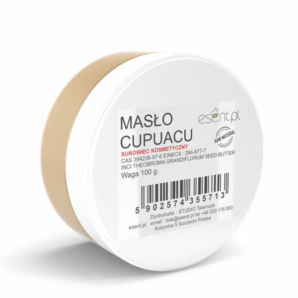 Masło Cupuacu, nierafinowane, Esent, 100g