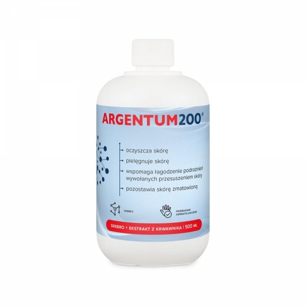 Srebro Argentum200, tonik, Aura Herbals, 500 ml
