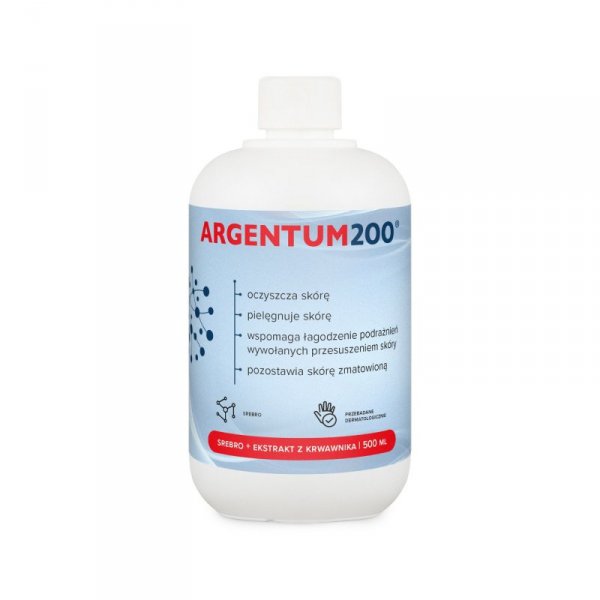 AURA HERBALS Srebro Argentum 200 tonik 500 ml