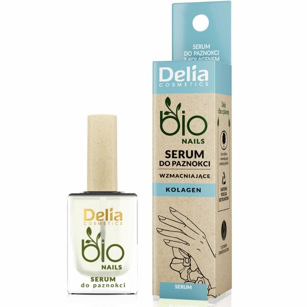 Wzmacniające serum do paznokci z kolagenem, DELIA Bio Nails, 11ml