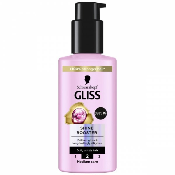 Schwarzkopf Gliss Shine Booster kuracja do włosów odwodnionych, 100ml