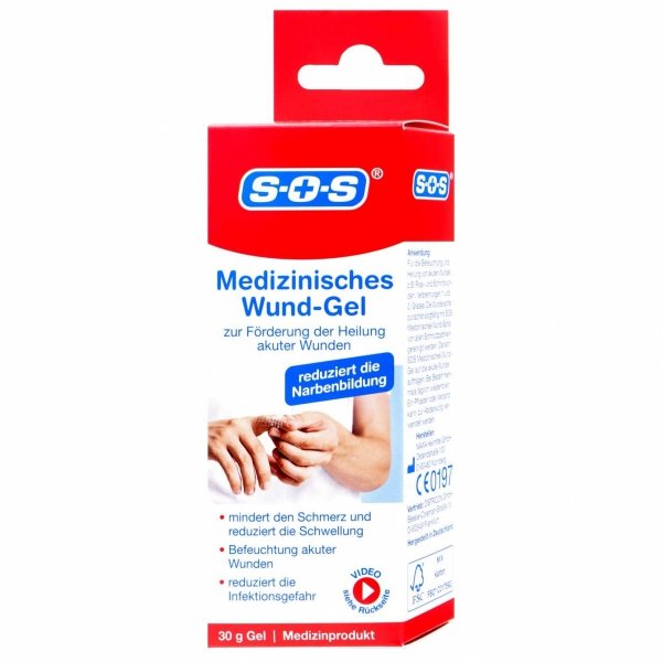 SOS Medyczny Żel na Rany i Gojenie, 30ml