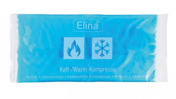 Okład żelowy zimno-ciepły, Elina, 29x 12 cm