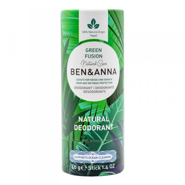Naturalny dezodorant na bazie sody, GREEN FUSION, BEN&amp;ANNA