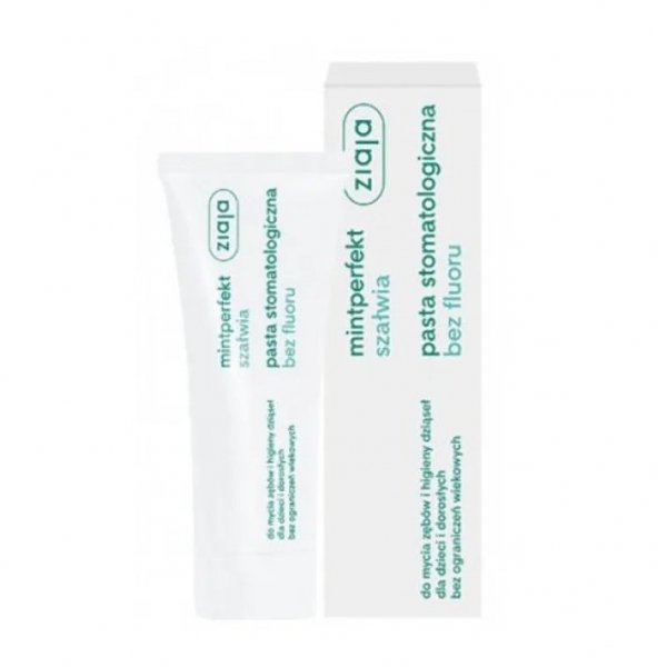 	Ziaja Podstawowa pielęgnacja Szałwiowa pasta do zębów bez fluoru 