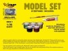 Mirage 835097 1/35 [MODEL SET] UE(f)-sWG, 40/28cm Wk Spr self-propelled rocket launcher