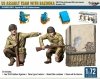 MIRAGE 720010    1:72 US ASSAULT TEAM WITH BAZOOKA, WW2 US GIs with Bazooka M1A1 Rocket Launcher Normandy, 1944 