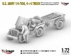 MIRAGE 720012 1:72 U.S. ARMY 1/4‑TON, 4×4 TRUCK 