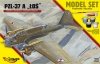 Mirage 872095 1/72 [Model Set] PZL-37 A Łoś Samolot bombowy