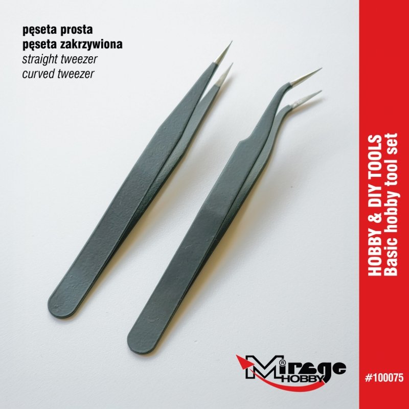 MIRAGE 100075 ZESTAW podstawowych narzędzi modelarskich