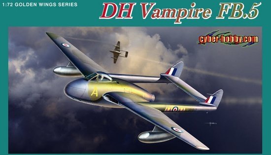 Dragon CH 05085 1/72 Fighter-Bomber DH Vampire FB.5