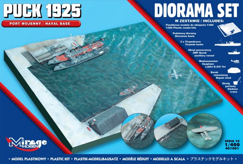 Mirage 401001 1/400 [DIORAMA SET] PUCK 1925 (Port Wojenny)