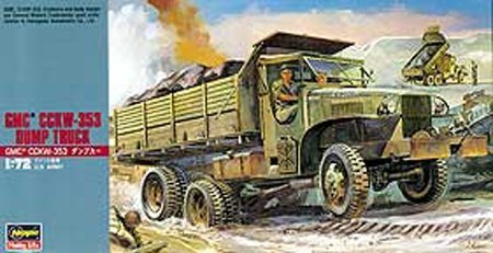 Hasegawa MT22 1/72 G.M.C. CCKW-353 DUMP Truck (U.S. Army)