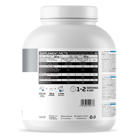.Ostrovit 100% Whey Isolate 1800g