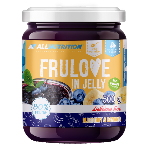 All Nutrition FRULOVE In Jelly Blueberry &amp; Banana 500g