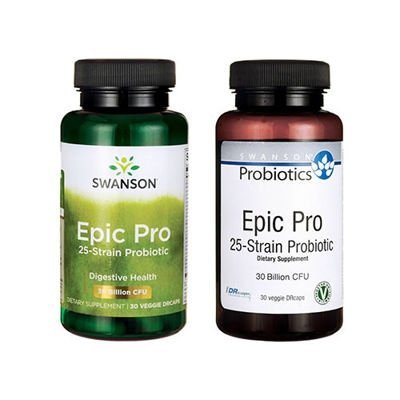 Swanson Epic Pro 25-Strain Probiotic - 30vcaps