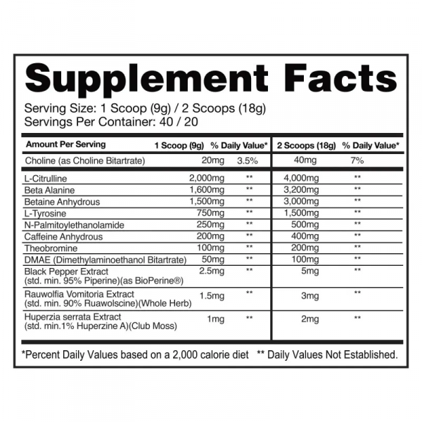 Gaspari Super Pump Aggression 360g (USA Version)