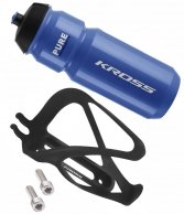 KROSS GRID KOSZYK NA BIDON + KROSS PURE 0,7L