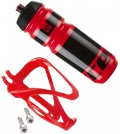 KROSS GRID KOSZYK NA BIDON + BIDON 0,7 L ZESTAW