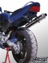 Mocowanie rejestracji + wypełnienie zadupka ERMAX UDT FENDER ELIMINATOR Honda CB 600 S HORNET 1998 - 2002