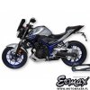 Aluminiowy uchwyt tablicy rejestracyjnej ERMAX PLATE HOLDER Yamaha MT-03 2016 - 2019