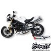 Pług owiewka spoiler silnika ERMAX BELLY PAN Triumph Street Triple 675 R 2012